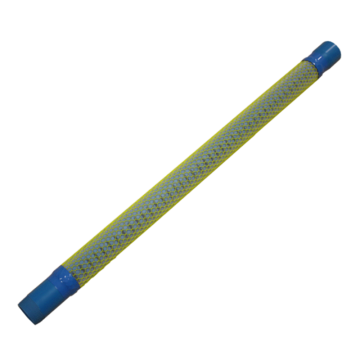 Gewebefilter PVC-U DN35 (11/4&quot;) x 1000mm Rohrgewinde Tressenweite T12 (0,21mm)